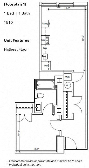 550 Wood St Studio-3 Beds Apartment for Rent - Photo Gallery 16